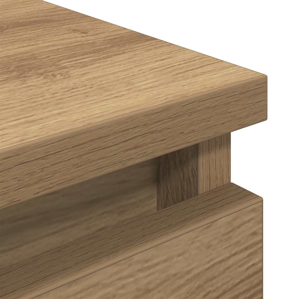 TV Cabinet in Artisan Oak Finish 60 x 35 x 54 cm Particleboard