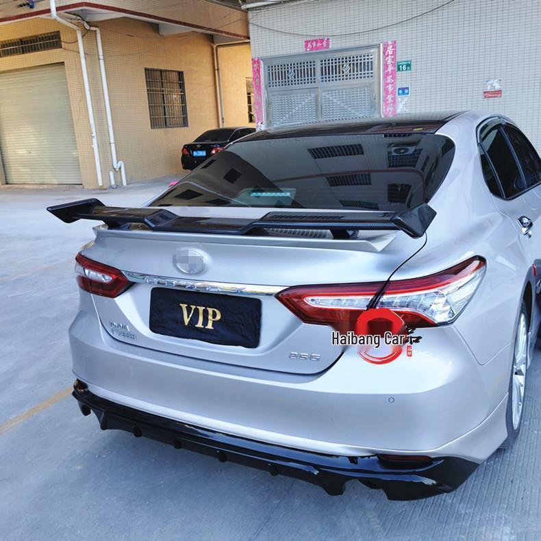 Toyota Camry TRD Sports Style Seagull Rear Wing Modification