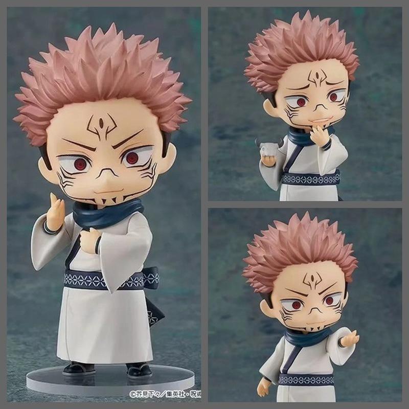 10cm Kaisen Q Version Figure Yuji Itadori No.1479 Megumi Fushiguro No.1506 Boxed Collectible Model For Anime Fans