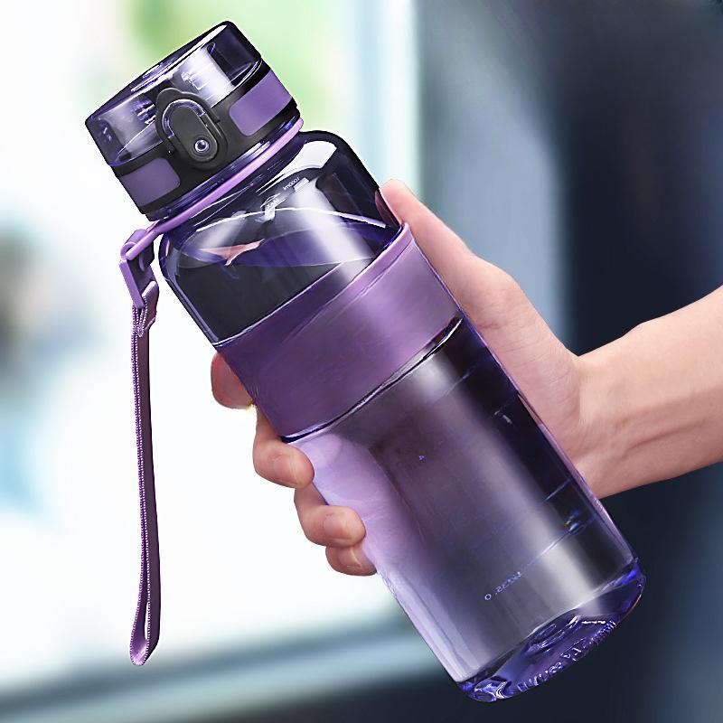 Vannkopp Mannlig Bærbar Sport Plastkopp Sommer Gym Vannkoker Kvinnelig Student Utekopp