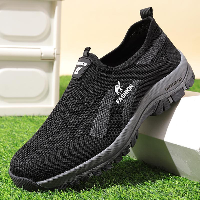 New Classic Men's Casual Sneakers Shoes for Men Loafers Sports Mans Sneaker Outdoor Mesh Sport Breathable Slip-on Male Footwear