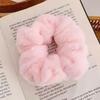 Autumn Winter New Sweet Plush Soft Girls' Women Pompom Hair Ties Elastic Hair Band Ropes Accessories Headwear