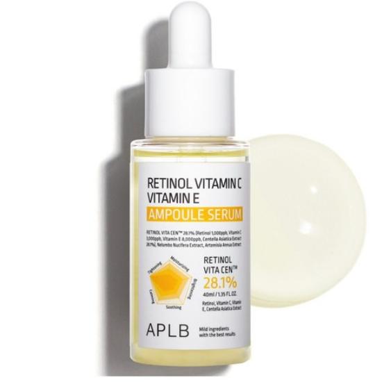 APLB Retinol + Vitamin C + Vitamin E Ampoule Serum, 40ml (Authentic)