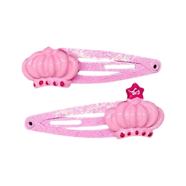 2pcs Hair Clip For Girls Enchanting Flower and Cake Pattern Children's Hair Ornaments Great For Party Hairpiece