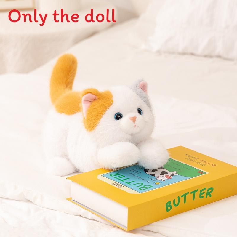 Cat Cuter Animal Plush Doll With Pressing Will Produce Sound Design For Gift Kid