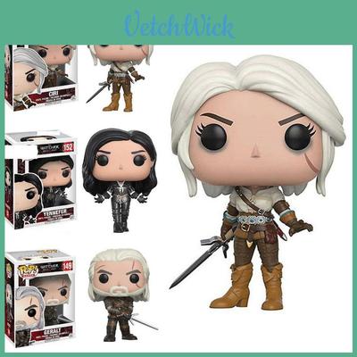 The Witcher 3 Wild Hunt Pop Ciri Geralt Yennefer Mini Figurină Păpușă Jucărie Copii Cu Cutie