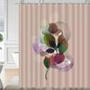 Light Luxury Exquisite Floral Shower Curtain – High-End Elegant Bathroom Decor, Multi-Functional & Decorative Use