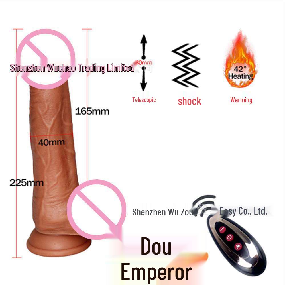 Silicone Vibrating Dildo for Women - Russian Design
