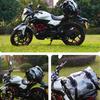 Waterproof PVC Cycling Handbag: Large Capacity Motorcycle Tail Bag