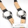 klon Watch Replacement Strap Set 2way Simple White 36mm KLON INFINITY STAIR series Men's Women's -RONDO TIME- [36/W-FACE]