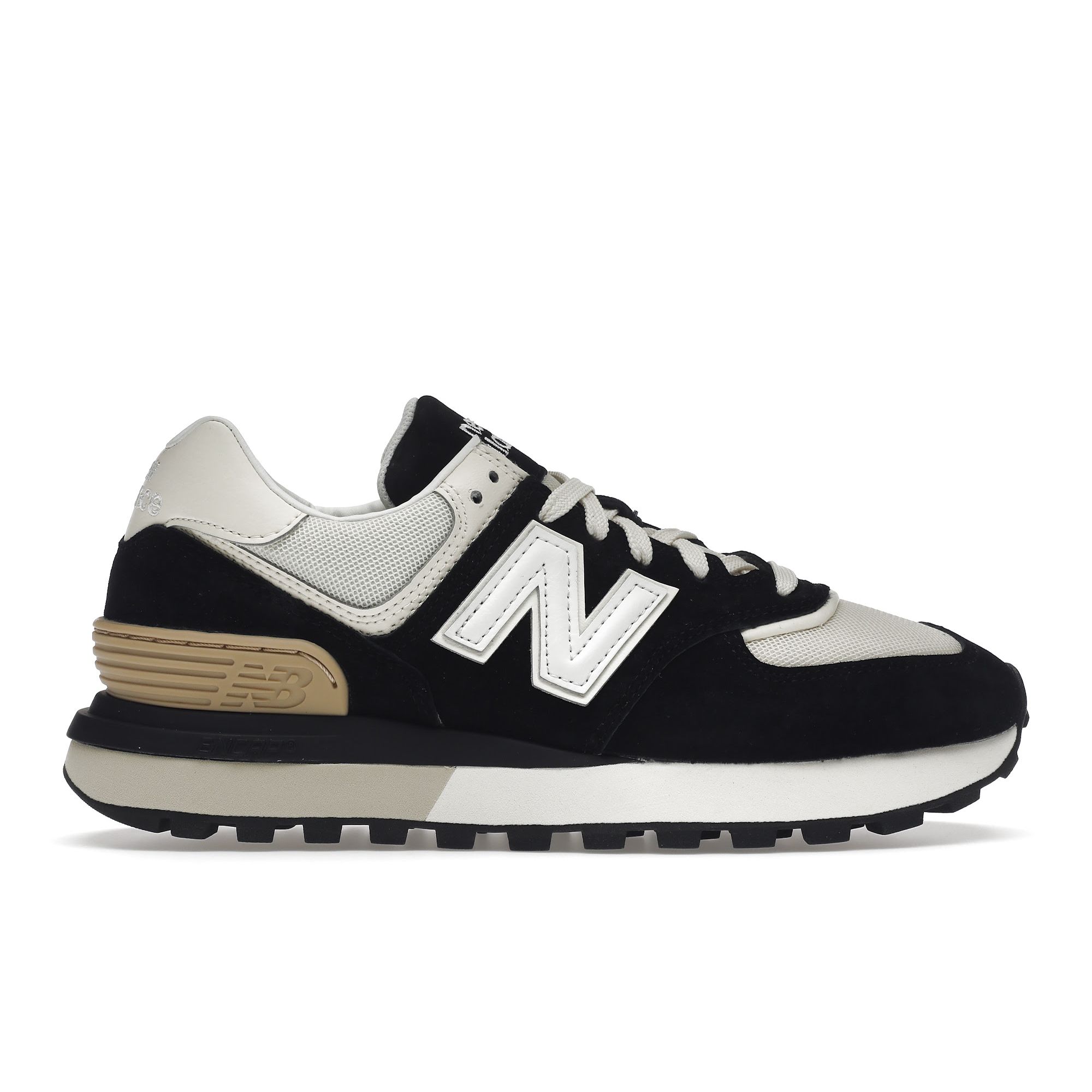 New Balance Unisex 574 Legacy Black/Brown/Ivory U574LGRA 36