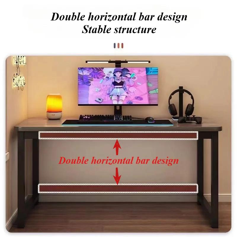 Klappbarer Computertisch, Schreibtisch aus Massivholz, Büroschreibtisch, Schreibtisch für Studenten, 80/100 cm, in zwei Größen erhältlich: Walnuss-/Eichentische