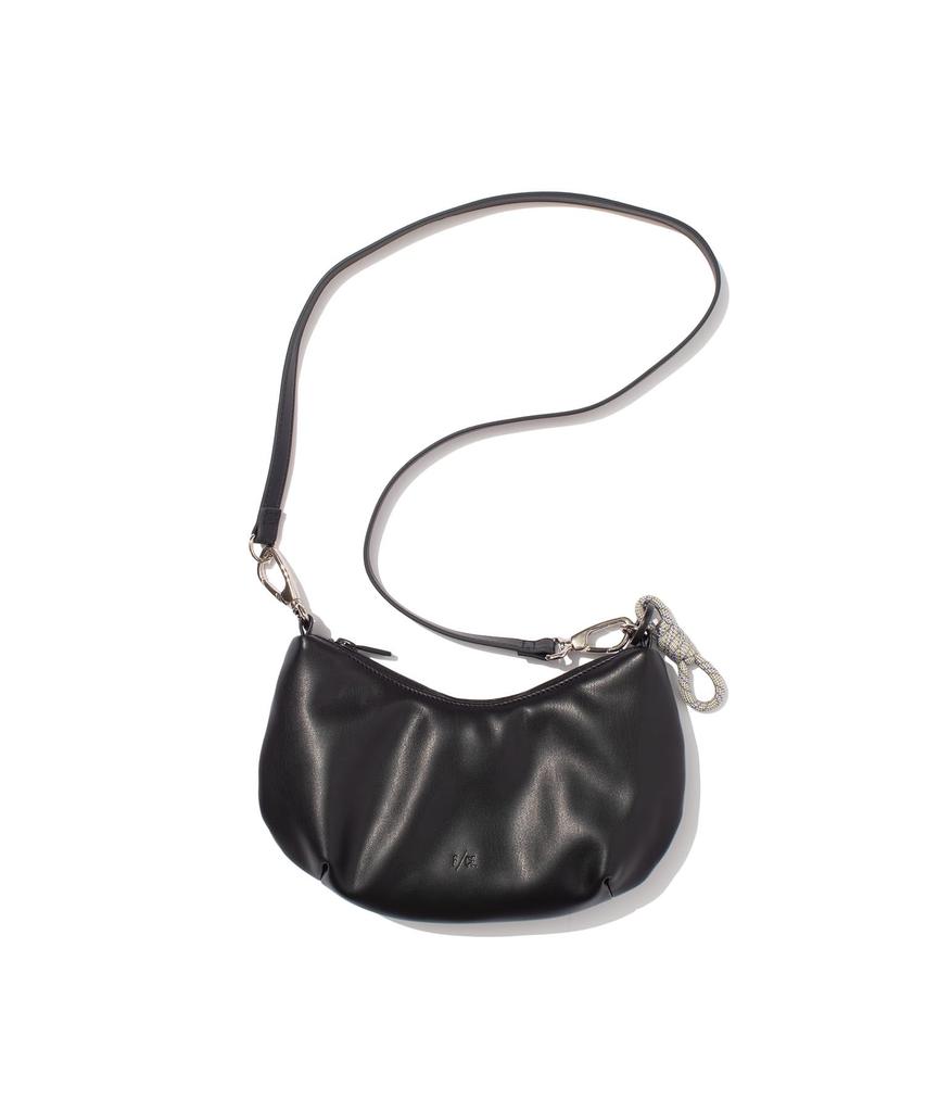 FCE TECH LEDER CROSSBODY POCHETTESchwarz