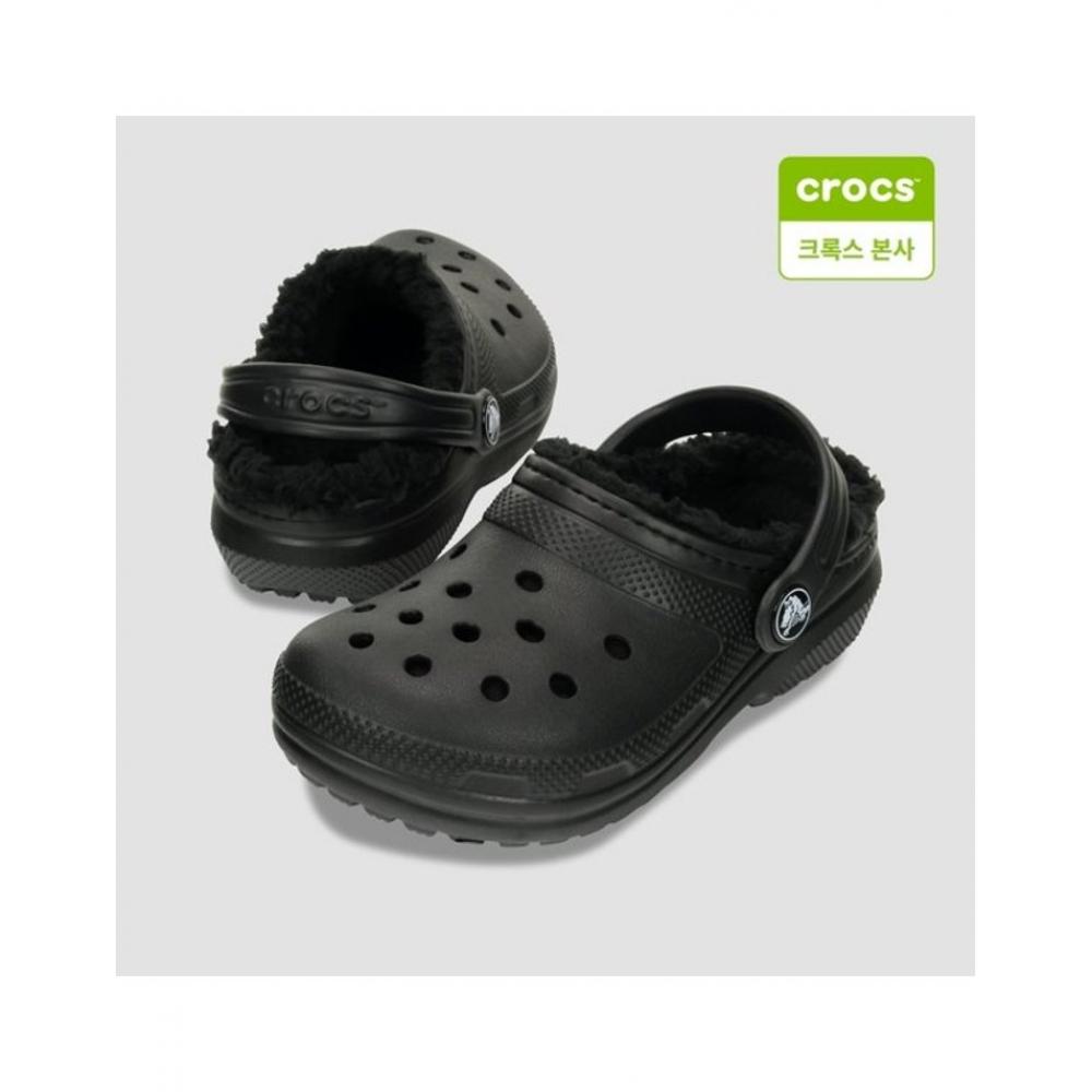 

Crocs Kids Classic Lined Clogs T 207009 060 060 black/C5
