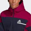 Adidas ZNE Fast Release Hoodie Jacket Men Outerwear Legend-Ink-Blue GM6535