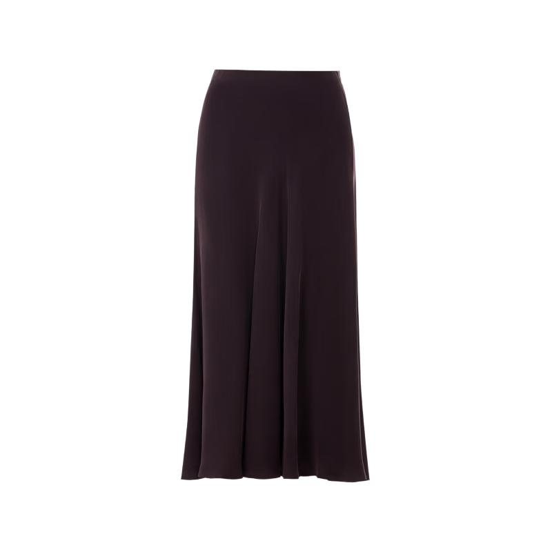 Langzi High-Waist A-Line Midi Skirt M