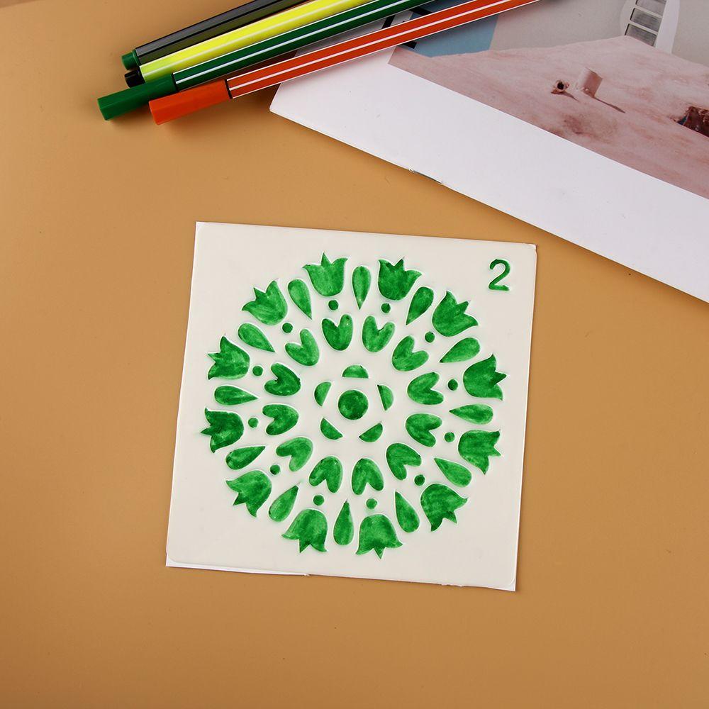 New DIY Craft Embossing Album Decorative Mandala Auxiliary Layering Stencils Scrapbooking Painting template