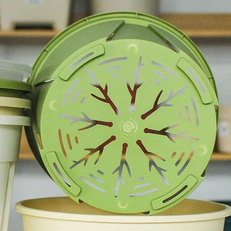 Plastic Flower Pot Orchid Root Control Plant Pot Breathable Nursery Pot Garden Planting Bonsai Seedling Potted Planters Supplies