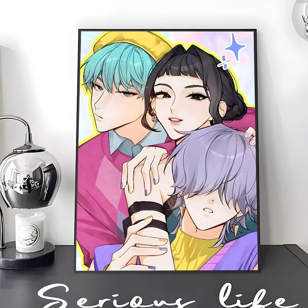 New Movie K-KPop Anime Diamond Art Painting Kit Crafts Diy Cartoon Stickers Mosaic Embroidery Cross Stitch Home Decor Toys Gift