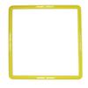 5 Pcs Agility Training Rings Multifunctional Quadrilateral Physical Speed Training Rings for Basketball Football Yellow