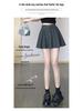 Women's High Waist Pleated Bermuda Shorts Skirt - Summer Casual Ballet Style, Slimming, Loose Wide Leg Design.