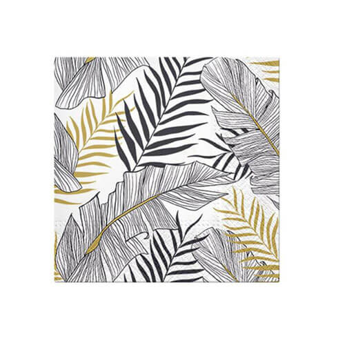 

Салфетка Paw Lunch 33см (20 шт.) (Экзотические листья)
