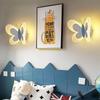 Modern LED Butterfly Wall Lamp - Minimalist Design for Bedroom & Living Room