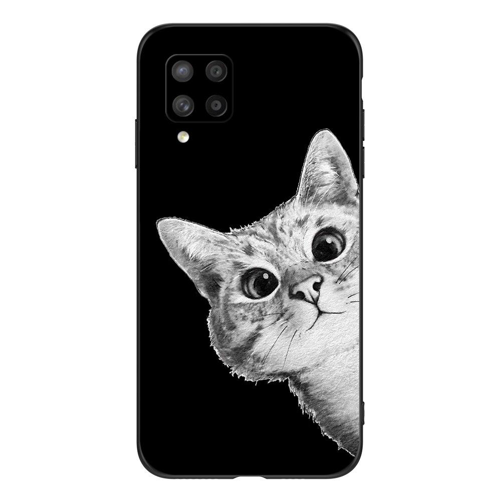 For Samsung Galaxy A42 5G Case For GalaxyA42 A 42 5G SM-A426B A426 Phone Cover 6.6inch Black Tpu Case Lion Wolf Tiger Dragon