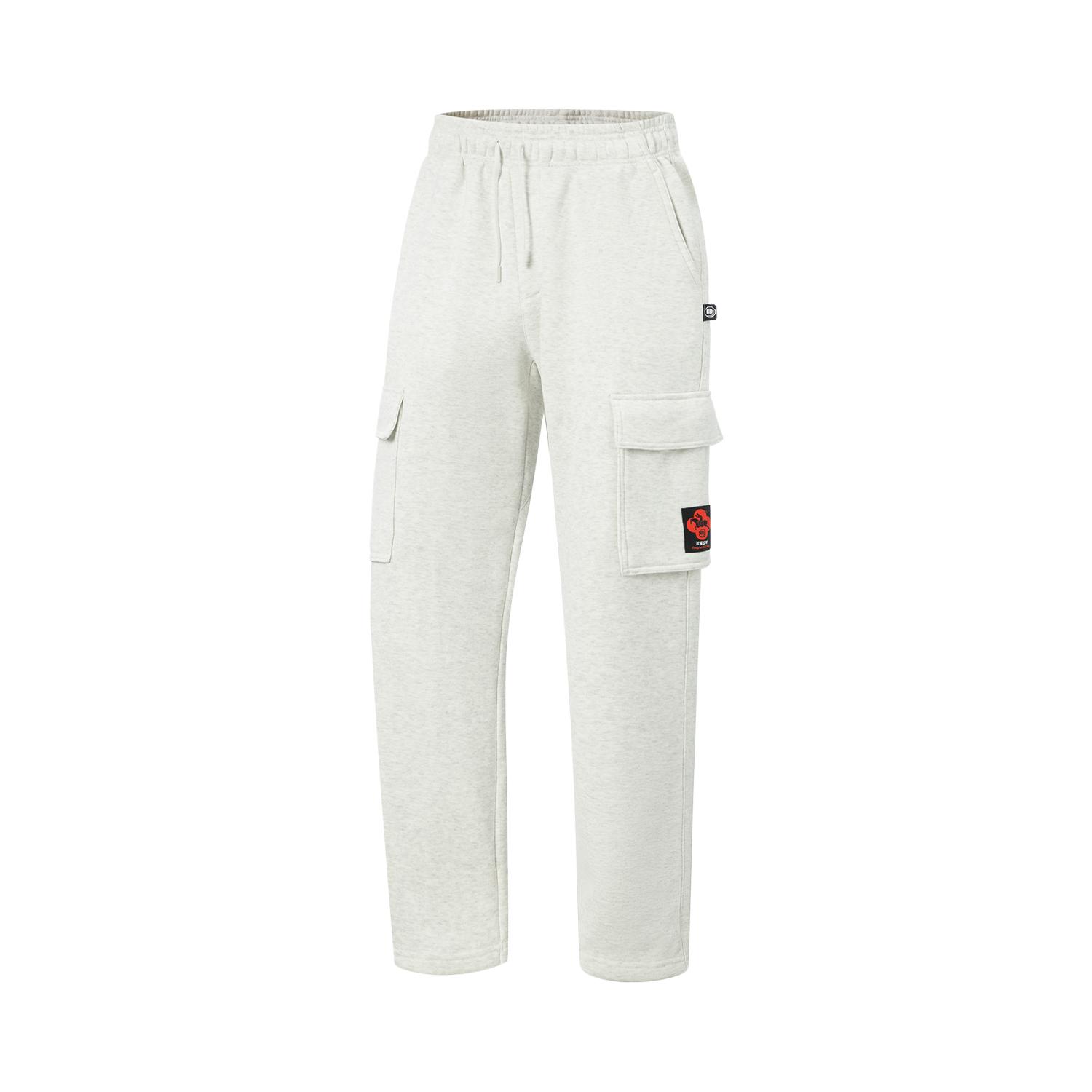 

Li-Ning Баскетбольная серия Однотонные Брюки средней посадки на кулиске Дышащие Универсальные Прямые брюки Кэжуал Мужские брюки AKLVE13-1 XXL