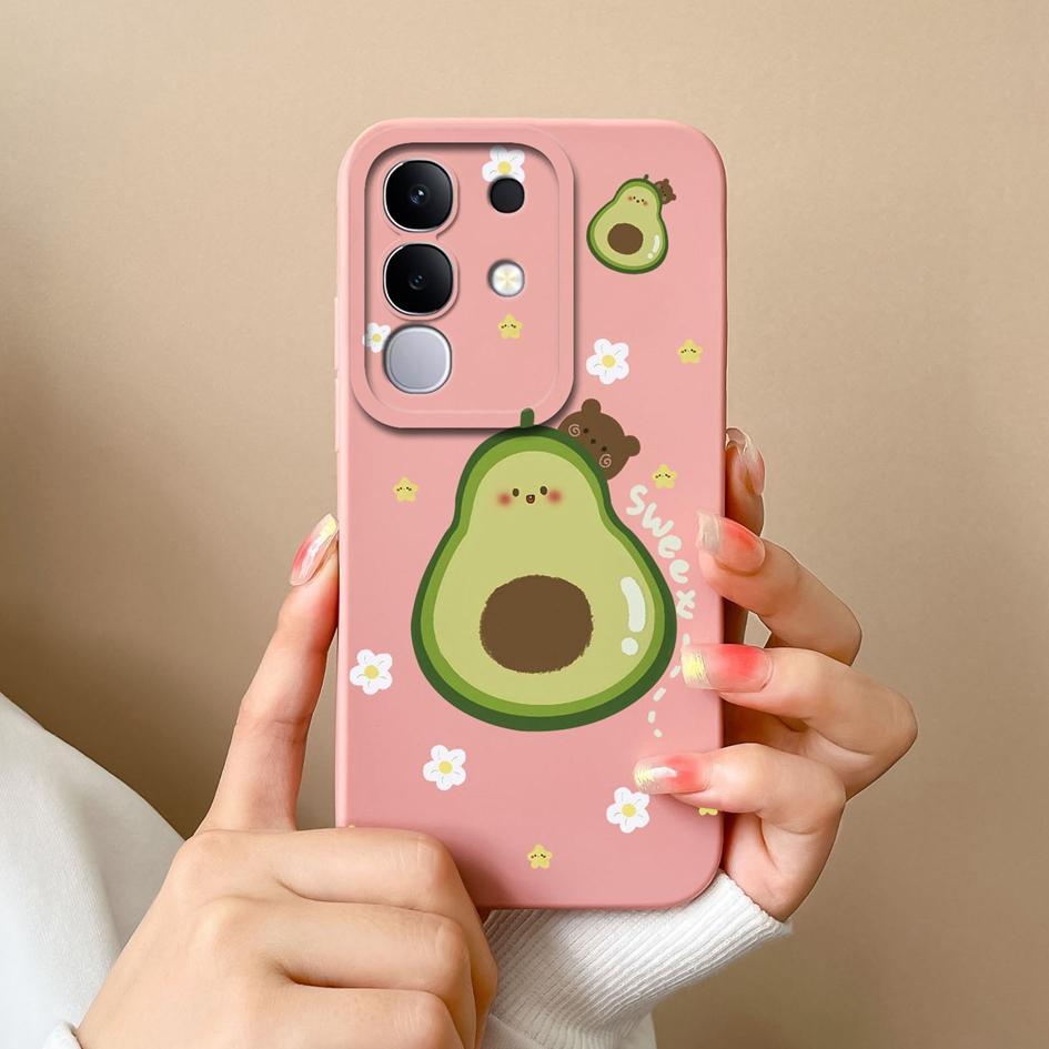 For Vivo Y29 Y 29S Y04 T4x 4G 5G New Case Fashion Flower High Quality Silicone Protective Shell For VivoY 29 Y29S Y 04 T4x Funda