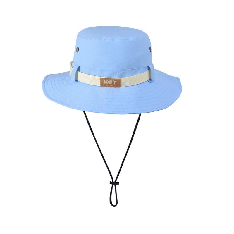 Summer Wide Brim Sun Hat With Waterproof Quickdry Fabric For Outdoor Activities