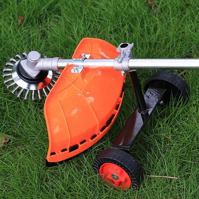 Universal 28mm Pipe Stabilizing Wheel For Backpack Brush Cutters And Trimmers Rustproof Iron Construction