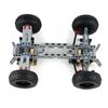 MOC 4WD Independent Suspension Differential Chassis Steering Axle Building Blocks Four-wheel Drive Tech Car Parts Toys Kids Gift