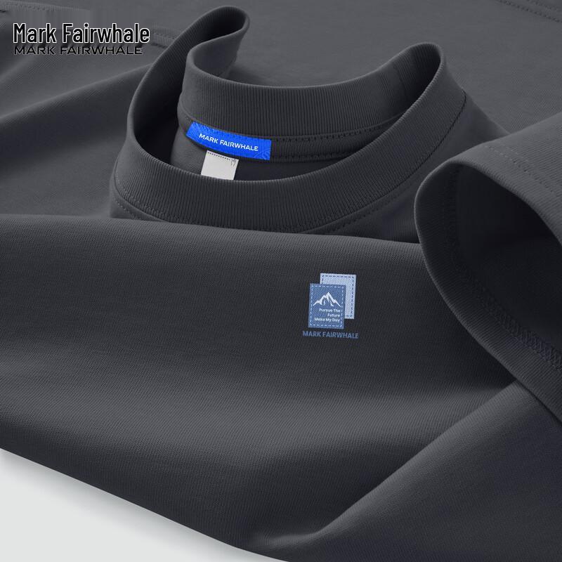 Mark Fairwhale חולצת טי קצרה מכותנה רטרו אמריקאית לגברים