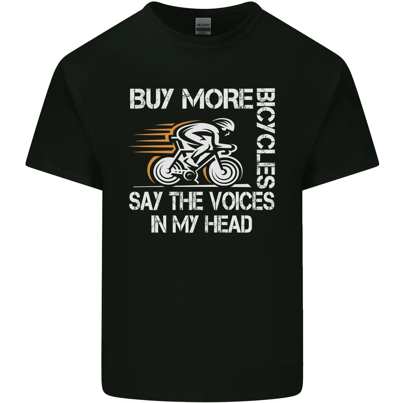 Cycling Buy More Bicycles Funny Cyclist Kids T-Shirt Childrens S