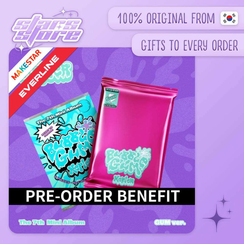 (PRE-ORDER POB) Kep1er - 7th Mini Album BUBBLE GUM