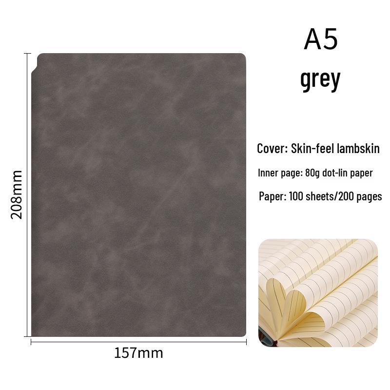 Sheepskin A5/B5 Logo Notebook & Planner - Diary, Meeting & Homework Book A5