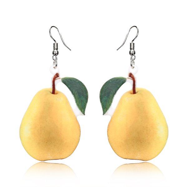 New Fashion Strawberry Cake Earrings For Women Resin Handmade Cute Watermelon Lemon Drop Earring Girl Birthday Ear Jewelry Gifts