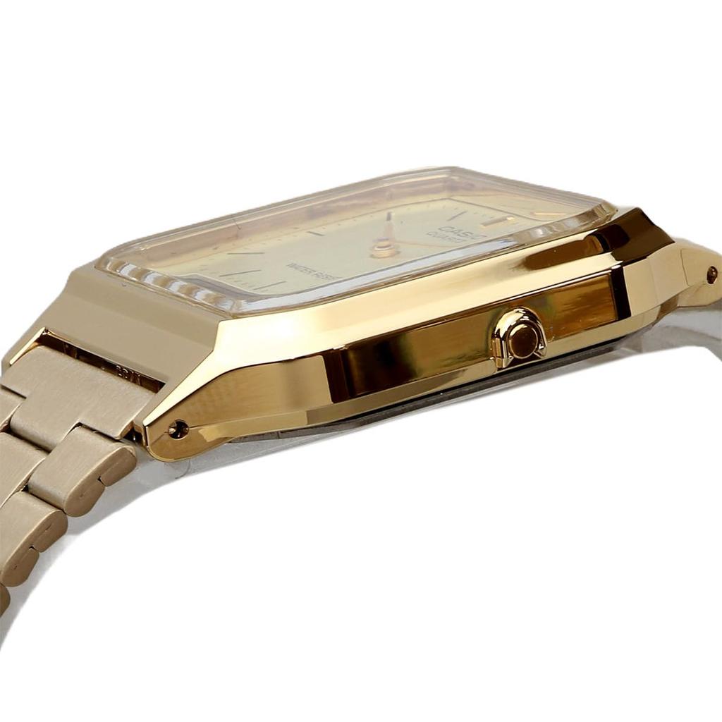 Casio Quartz Watch Vintage Series Unisex Dual Time Gold Overseas Model [Casio] ANA-DIGI AQ-230GA-9DMQ [Item]