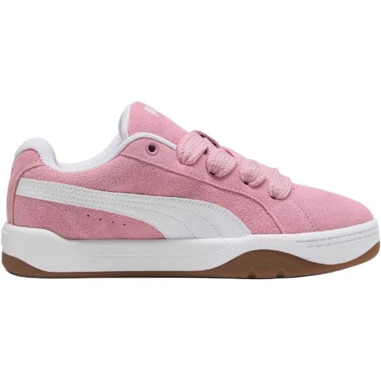 Puma Park Lifestyle Comfortable Versatile Durable Low-Top Sneakers Unisex Sneakers Pink White 400707-12