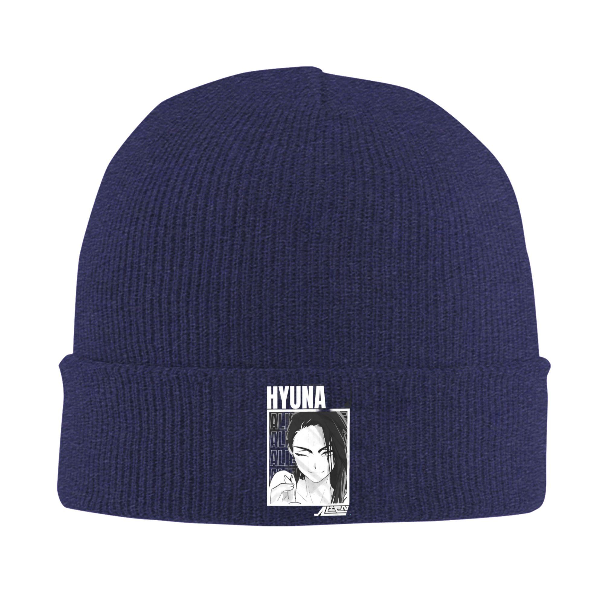 

Adult Unisex Hyuna Alien stage Anime Manga Beanie Hats Street Y2K Knitting Hat Spring Outdoor Caps Design Warm Bonnet Hats One Size