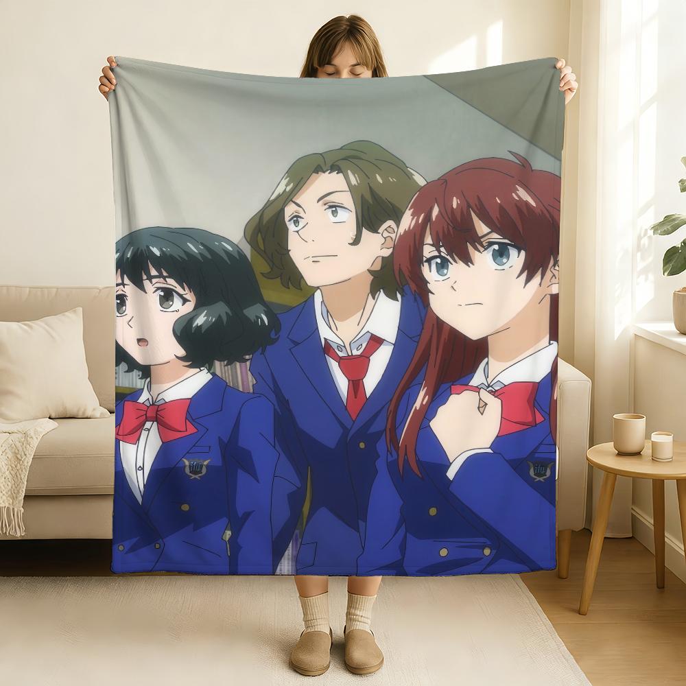 Anime Blue Orchestra Season 2 Blanket Soft and Skin Friendly For Couch Bed Napping Bedspread All Seasons Comforter