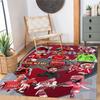 Arsenal Personalized Name Floor Mat Perfect for Hallway Kitchen Outdoor Foyer Antislip Carpet Decorate Offices Perfect Gift for Women/Men