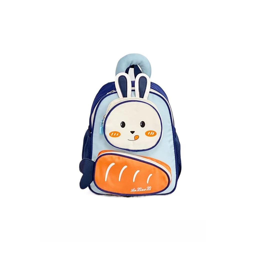 With Childrens Backpack Cartoon Rabbit And Carrot Design For Kindergarten Daily