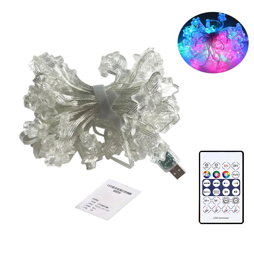 

Dreamcolor USB Fairy Lights, 10M 66LED, Remote/APP Control, Color-Changing Smart String Lights for Home Christmas Party Decor разноцветный