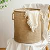 Foldable Dirty Laundry Basket Large Capacity Clothes Storage Linen Washing Baskets Toy Organizer Portable Rope Storage Bucket