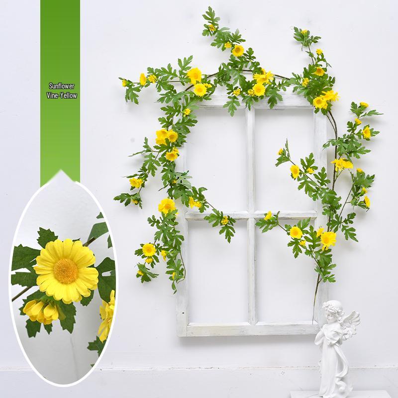 Vite di Girasole: Decorazione Artificiale per Scuola Materna per Interni e Scale