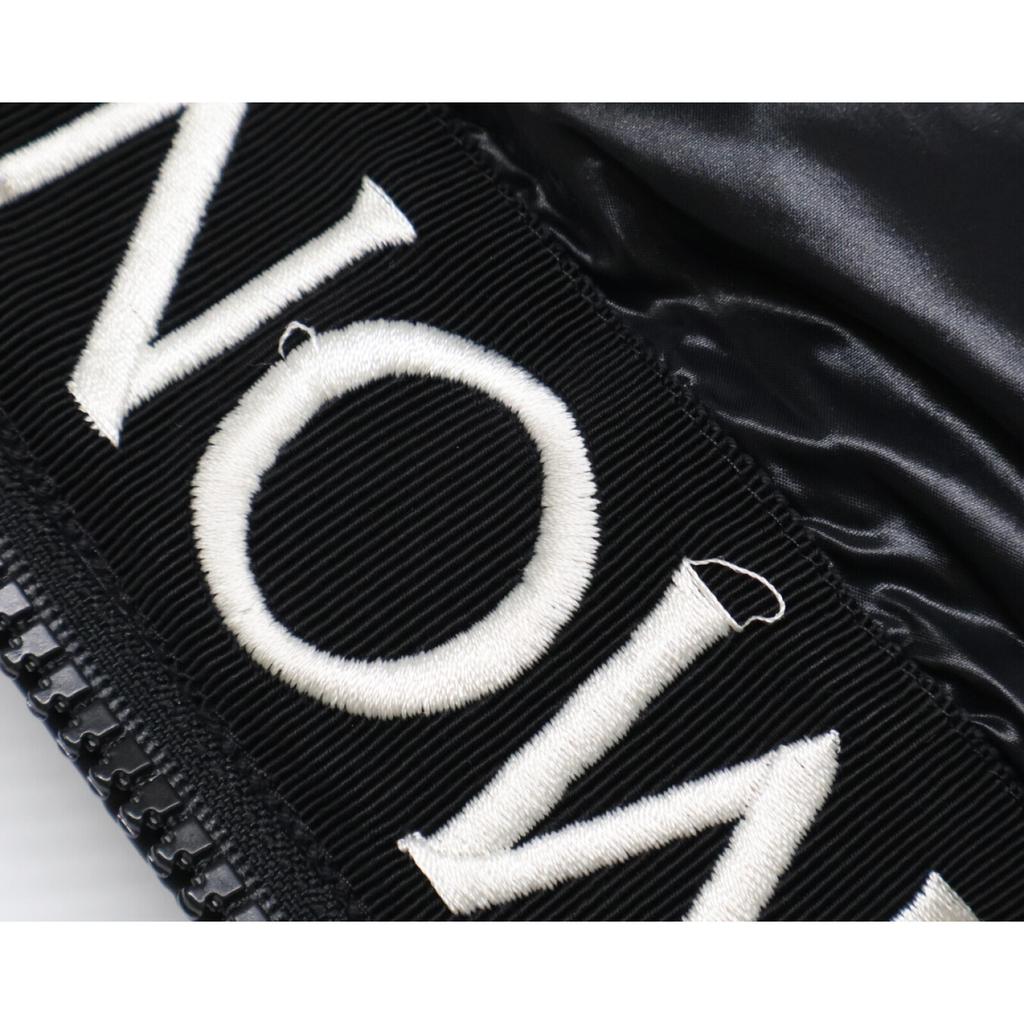 Moncler MONTCLA GIUBBOTTO Wewnętrzne logo haftowane linia bluza z kapturem kurtka puchowa 0 czarnyUżywany