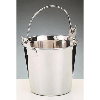 Bucket - Stainless Steel - 0 - Diameter 12 Cm - Color Gray - Material Stainless Steel