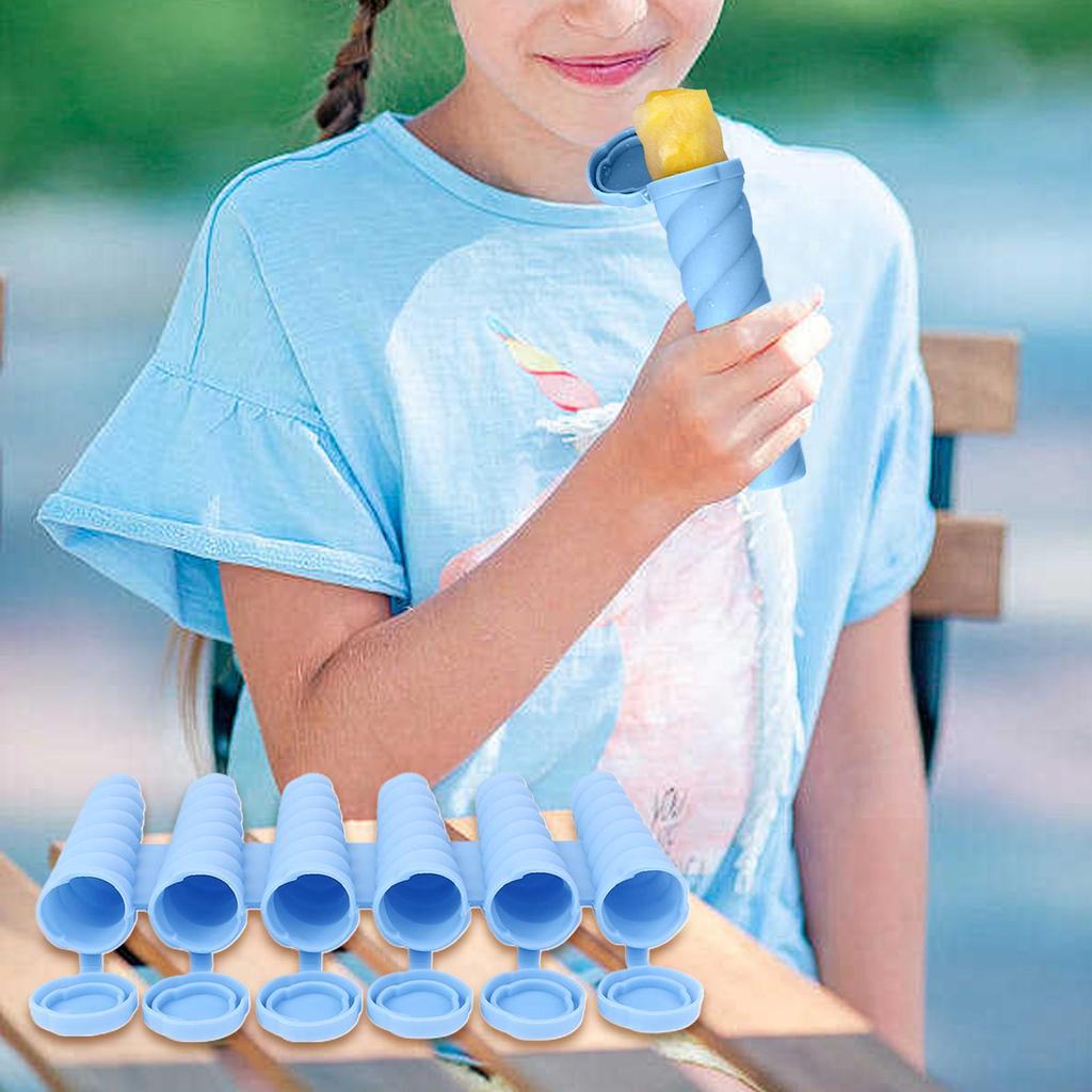 Foremki do lodów na patyku Wielorazowe foremki do lodów dla dzieci Silikonowe foremki do lodów spożywczej jakości DIY Maszynka do lodów na patyku Easy Release